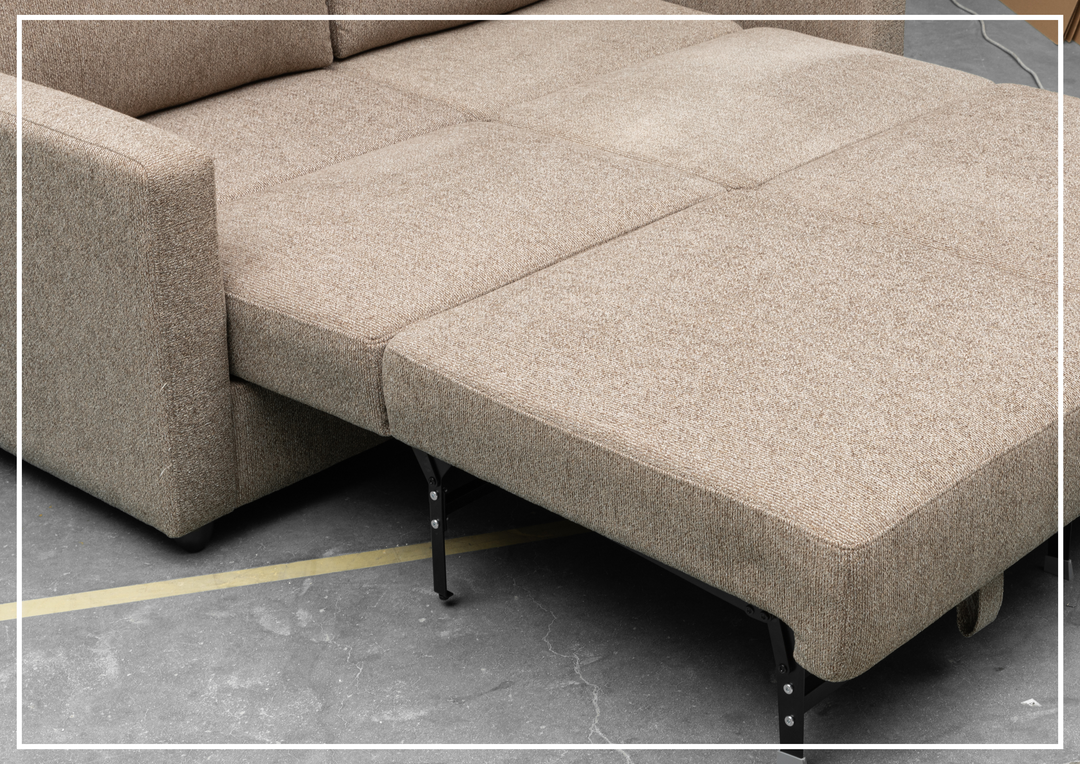 Klaussner Nova Fabric Queen Sleeper Sofa with Pull Out Mechanism - SOFABED