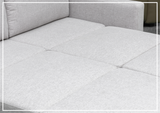 Klaussner Nova Fabric Queen Sleeper Sofa with Pull Out Mechanism - SOFABED