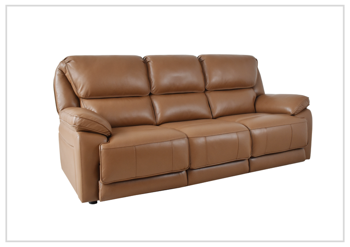 Klaussner Novera Leather 3 Seater Queen Sleeper Sofa-Sofabed