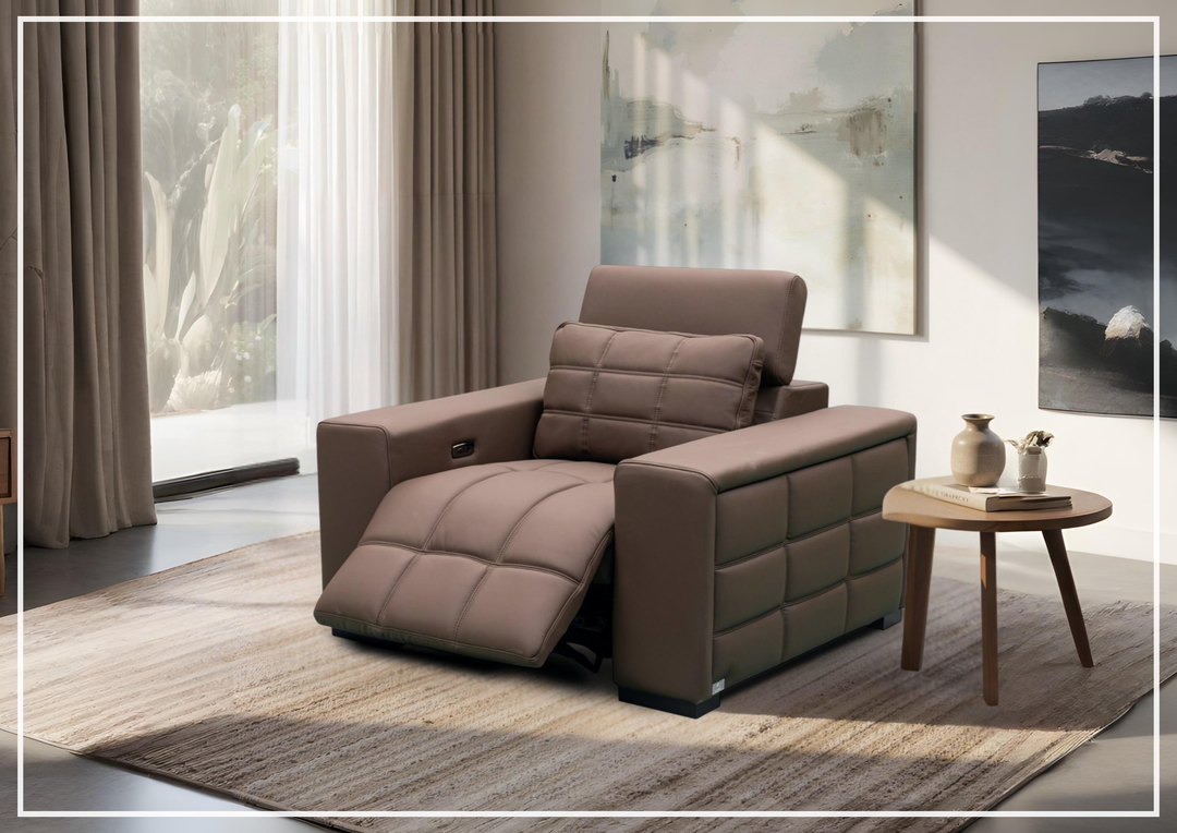 Klaussner Orlano Leather Power Reclining Chair