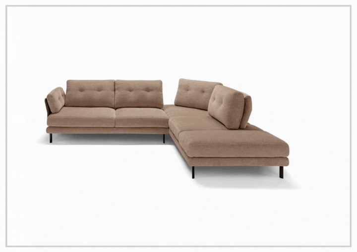 Klaussner Pavone Sectional Sofa With Chaise