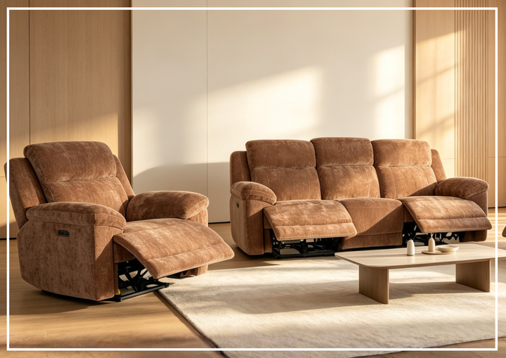 Klaussner Ravenwood Fabric Power Reclining Sofa-Sofabed