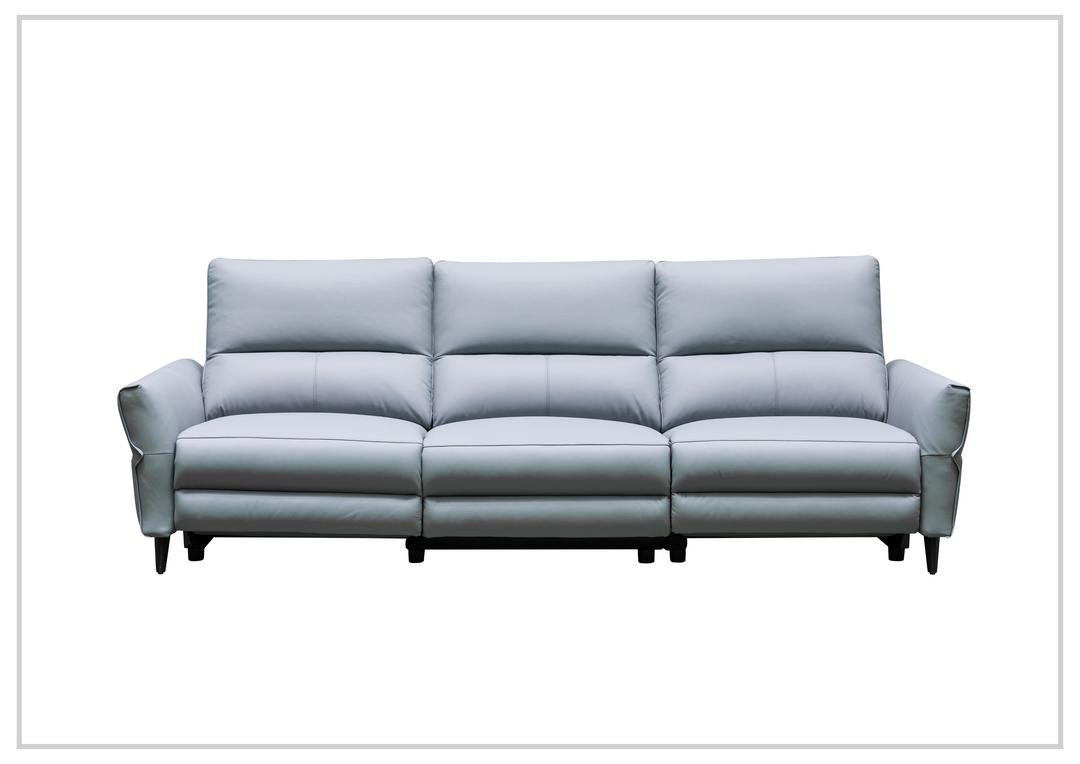 Klaussner Serenita 3-seater Leather Power Reclining Sofa-Sofabed 