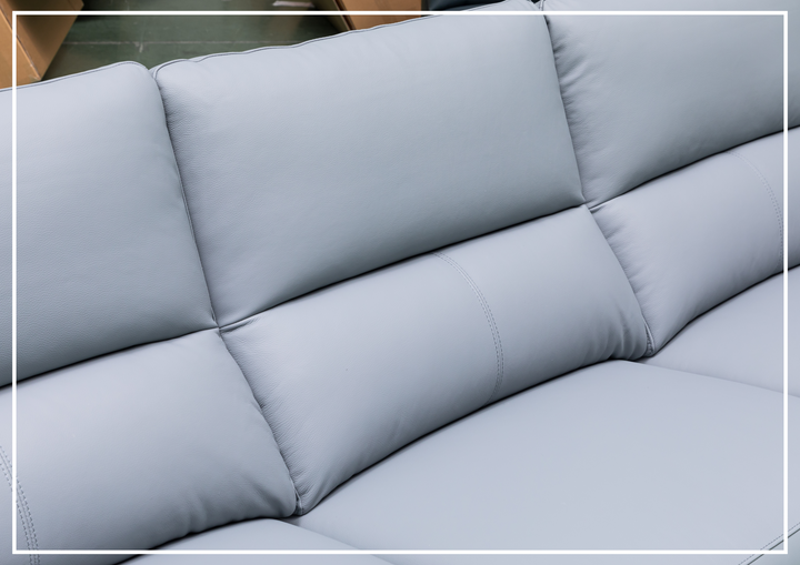 Klaussner Serenita 3-seater Leather Power Reclining Sofa-Sofabed 