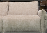 Klaussner Stanza Fabric Power Reclining Sectional Sofa with 3 Motors