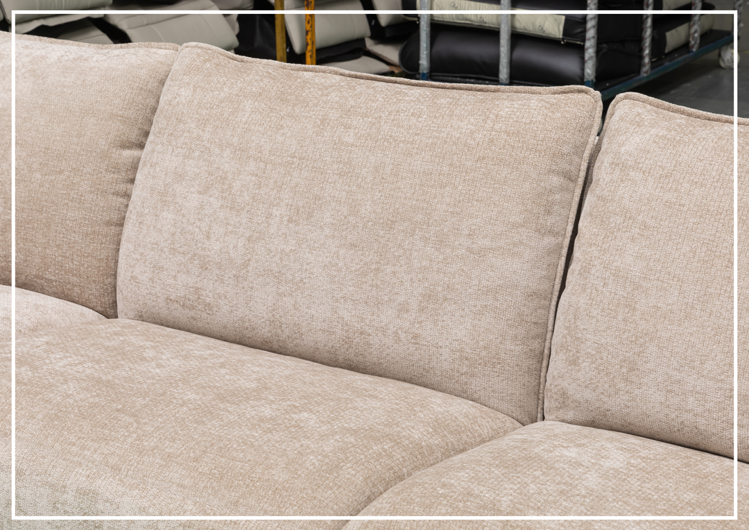 Klaussner Stanza Fabric Power Reclining Sectional Sofa with 3 Motors