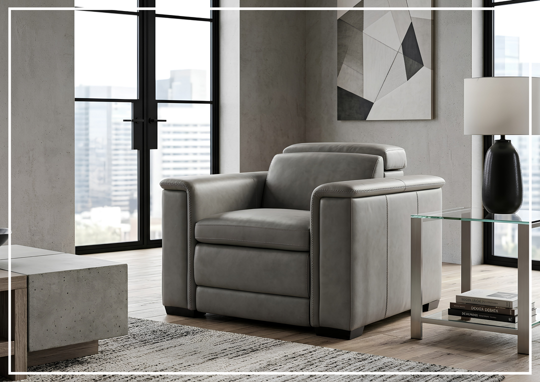 Bernhardt Lioni Leather Power Reclining Chair