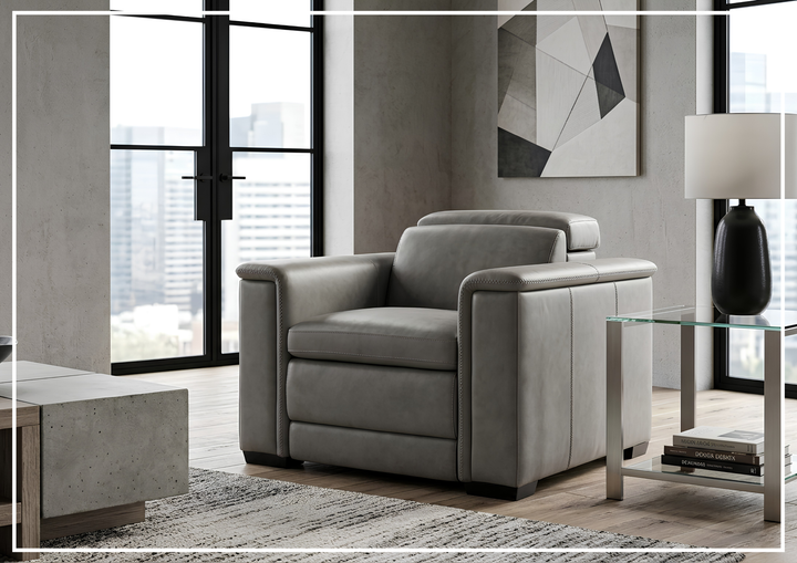 Bernhardt Lioni Leather Power Reclining Chair