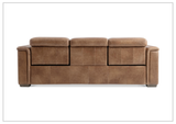 Bernhardt Lioni 93.5" Leather Power Reclining Sofa-Sofabed
