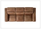 Bernhardt Lioni 93.5" Leather Power Reclining Sofa-Sofabed