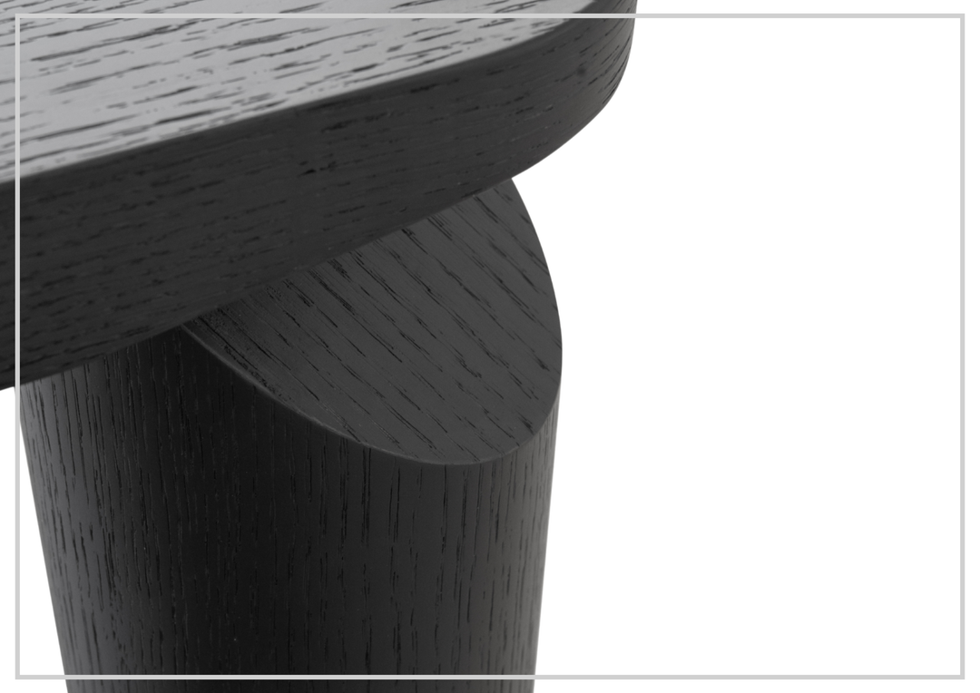 Klaussner Lucca Dining Table In Smoke Black - SOFABED