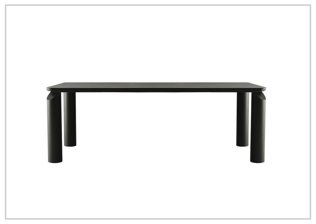 Klaussner Lucca Dining Table In Smoke Black - SOFABED
