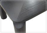 Klaussner Lucca Dining Table In Smoke Black - SOFABED