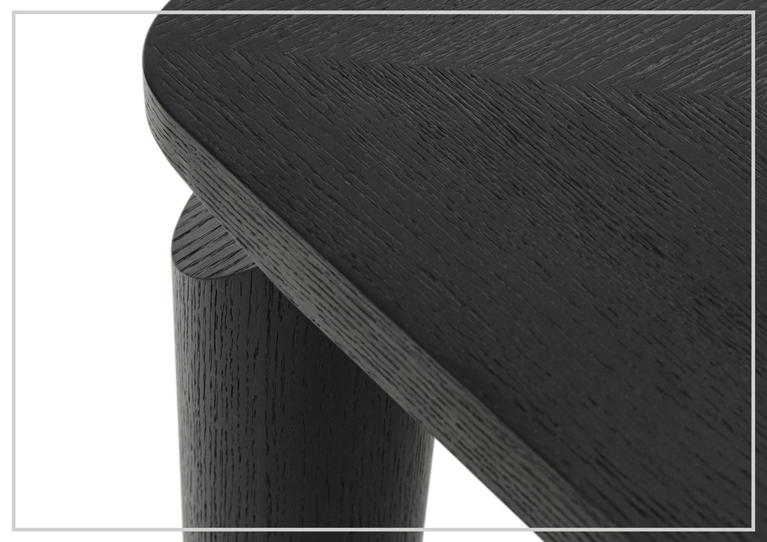 Klaussner Lucca Dining Table In Smoke Black - SOFABED