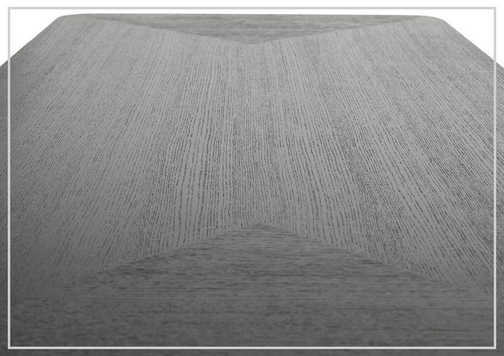Klaussner Lucca Dining Table In Smoke Black - SOFABED