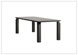 Klaussner Lucca Dining Table In Smoke Black - SOFABED