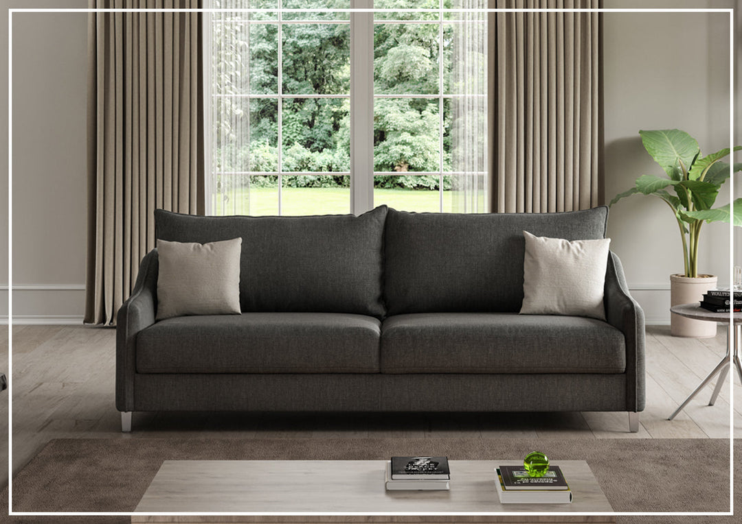 Ethos Fabric Sleeper Sofa in Multiple Sizes With Nest Mechanism