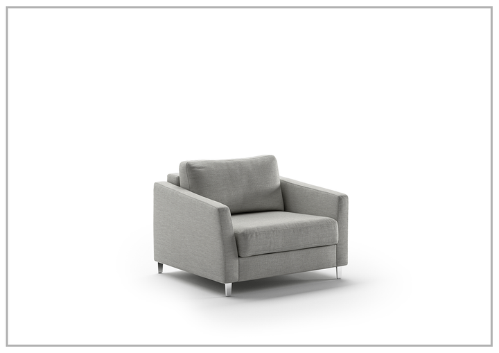 Monika Sleeper Sofa With Wood or Chrome Legs