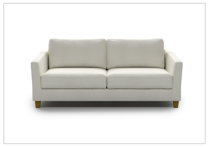 Luonto Monika Fabric Sleeper Sofa With Wood or Chrome Legs