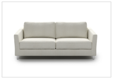 Luonto Monika Fabric Sleeper Sofa With Wood or Chrome Legs