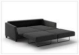 Luonto Monika Fabric Sleeper Sofa With Wood or Chrome Legs