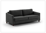 Luonto Monika Fabric Sleeper Sofa With Wood or Chrome Legs