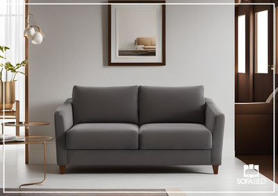 Monika Sleeper Sofa With Wood or Chrome Legs