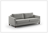 Luonto Monika Fabric Sleeper Sofa With Wood or Chrome Legs
