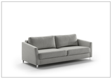 Luonto Monika Fabric Sleeper Sofa With Wood or Chrome Legs