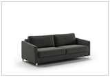 Luonto Monika Fabric Sleeper Sofa With Wood or Chrome Legs-SOFABED