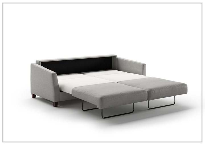 Monika Sleeper Sofa With Wood or Chrome Legs