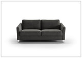 Luonto Monika Fabric Sleeper Sofa With Wood or Chrome Legs