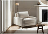 Nico Sleeper Sofa (King/Queen/Full XL/Cot) With Walnut or Chrome Leg Finish
