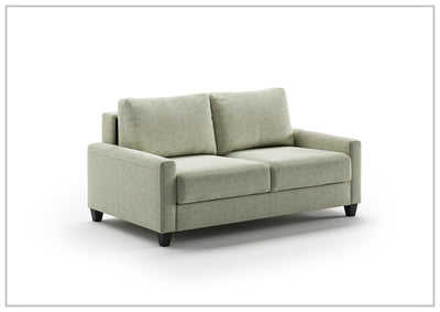 Nico Sleeper Sofa (King/Queen/Full XL/Cot) With Walnut or Chrome Leg Finish
