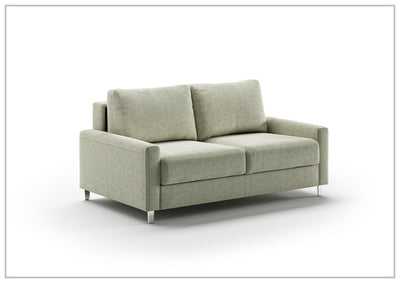 Nico Sleeper Sofa (King/Queen/Full XL/Cot) With Walnut or Chrome Leg Finish