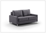 Nico Full XL Sleeper Sofa With Walnut or Chrome Leg Finish