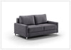 Nico Sleeper Sofa (King/Queen/Full XL/Cot) With Walnut or Chrome Leg Finish