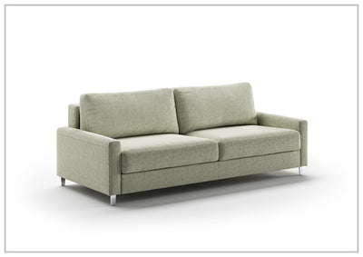Nico Sleeper Sofa (King/Queen/Full XL/Cot) With Walnut or Chrome Leg Finish