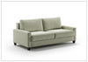 Nico Sleeper Sofa (King/Queen/Full XL/Cot) With Walnut or Chrome Leg Finish