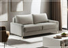 Nico Sleeper Sofa (King/Queen/Full XL/Cot) With Walnut or Chrome Leg Finish
