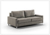 Nico Sleeper Sofa (King/Queen/Full XL/Cot) With Walnut or Chrome Leg Finish