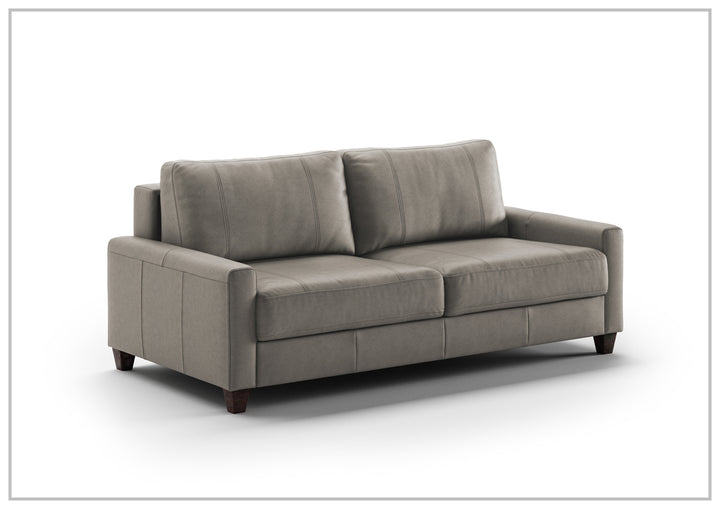 Luonto Nico Fabric Sleeper Sofa in All Sizes With Walnut or Chrome Leg Finish-SOFABED