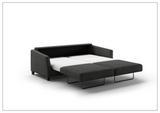 Luonto Monika Fabric King Sleeper Sofa Bed With Wood or Chrome Legs-SOFABED