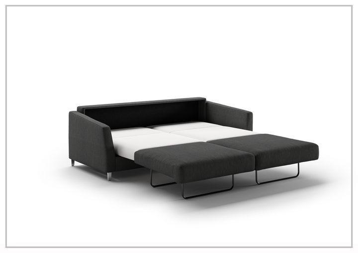 Luonto Monika Fabric King Sleeper Sofa Bed With Wood or Chrome Legs-SOFABED