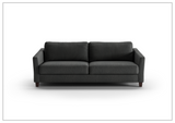 Monika King Sleeper Sofa Bed With Wood or Chrome Legs