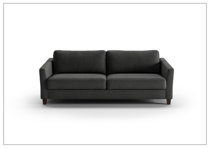 Luonto Monika Fabric King Sleeper Sofa Bed With Wood or Chrome Legs-SOFABED