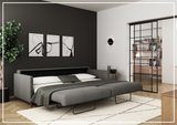 Elfin King Chair Sleeper Sofa with Chrome or Wood Legs-SOFABED