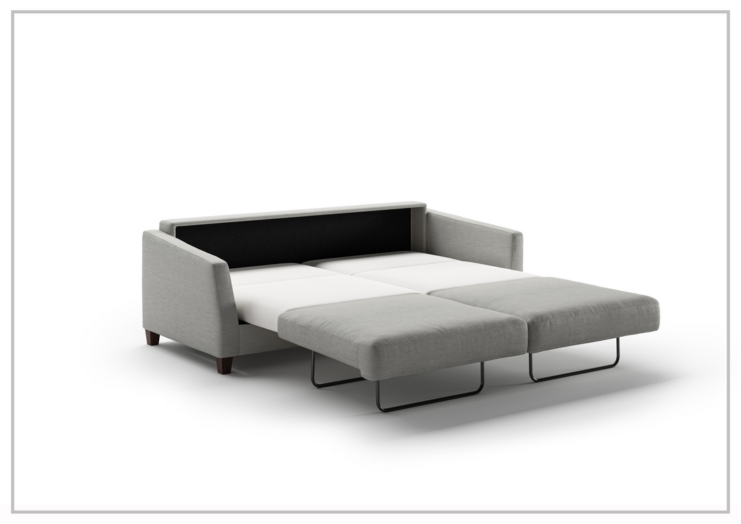 Monika King Sleeper Sofa Bed With Wood or Chrome Legs