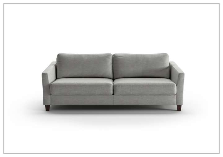 Luonto Monika Fabric King Sleeper Sofa Bed With Wood or Chrome Legs-SOFABED