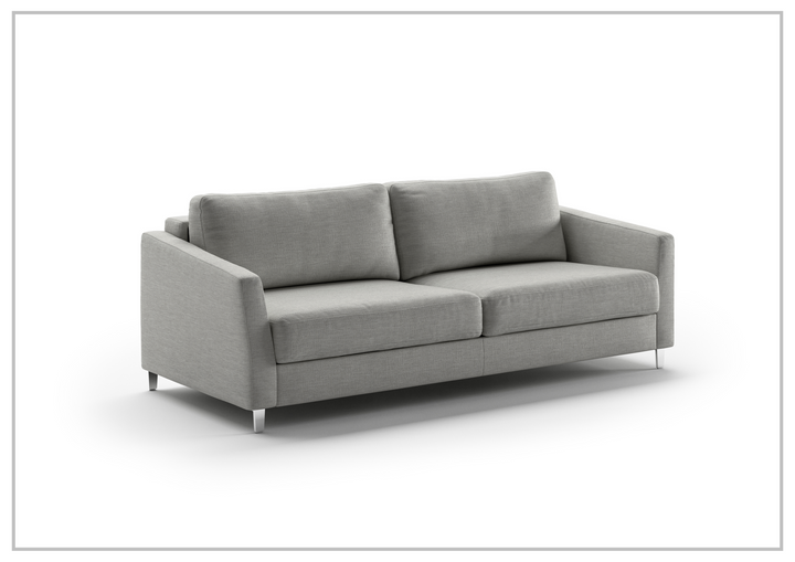 Monika King Sleeper Sofa Bed With Wood or Chrome Legs